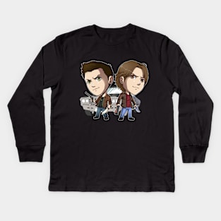 Supernatural Kids Long Sleeve T-Shirt